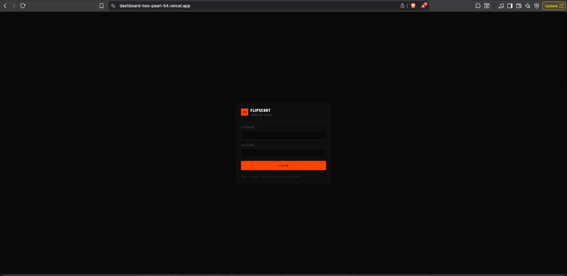 FlipScout arbitrage dashboard demo